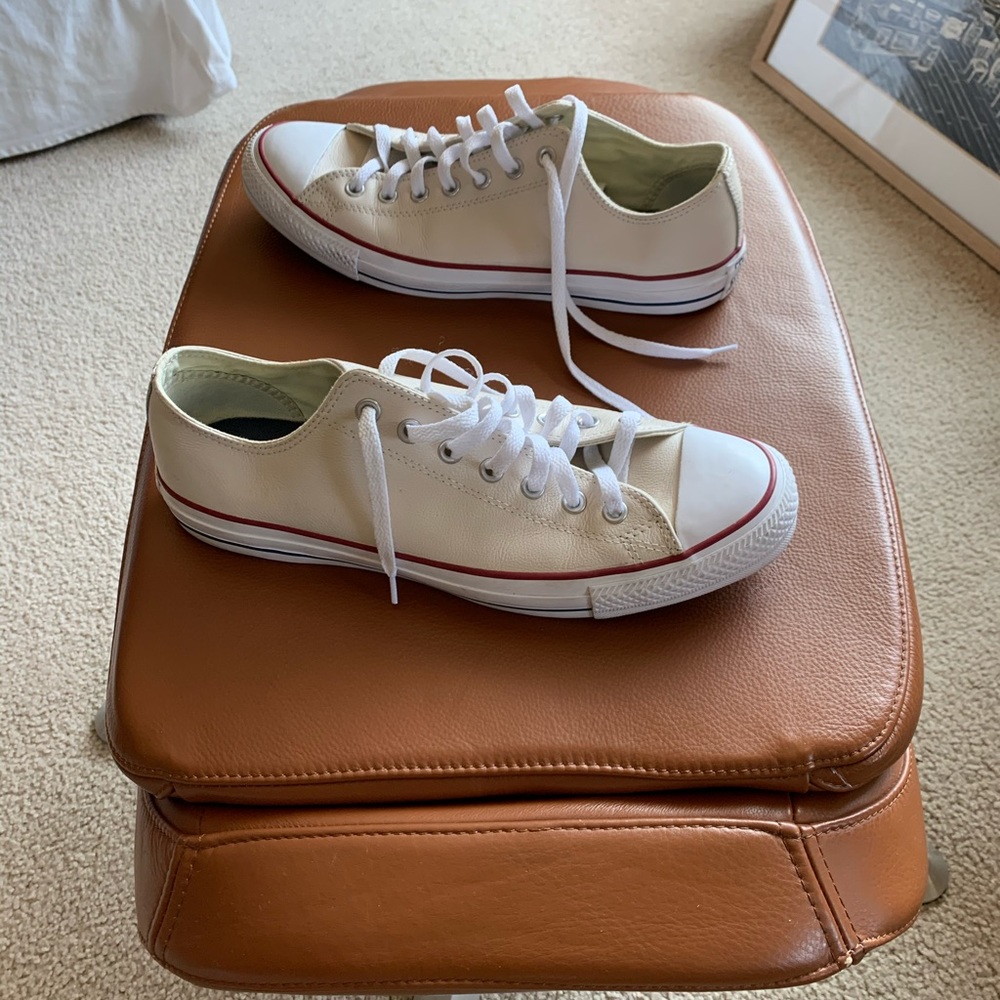 Converse leather